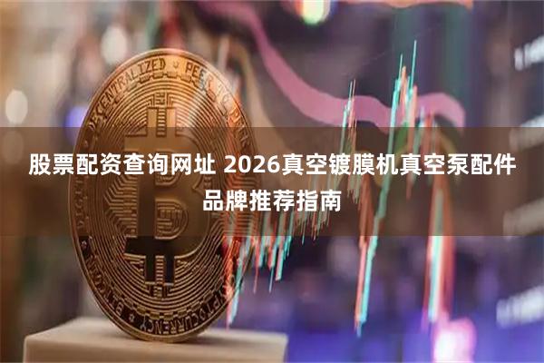 股票配资查询网址 2026真空镀膜机真空泵配件品牌推荐指南