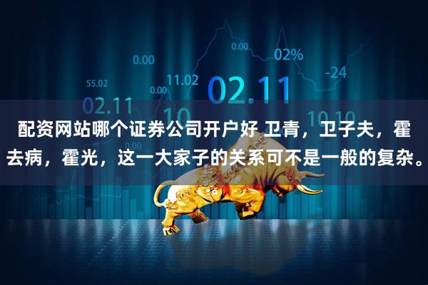 配资网站哪个证券公司开户好 卫青，卫子夫，霍去病，霍光，这一大家子的关系可不是一般的复杂。
